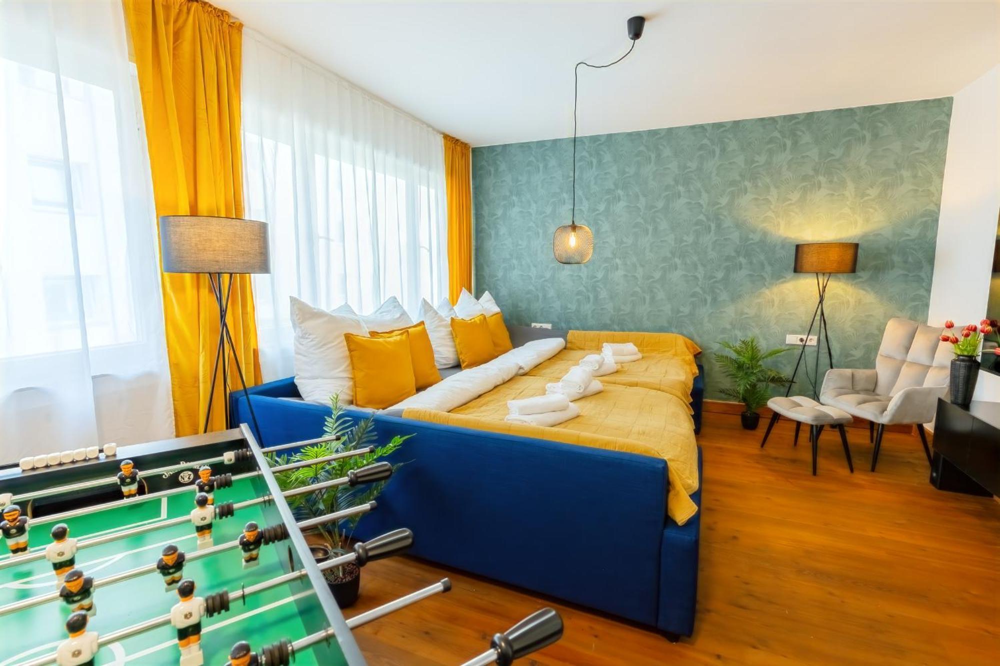 The Big Muenster Fuer Bis Zu 12, Whirlpool, Sauna, Zentral, Tischfussball, Balkon, Gasgrill Ουλμ Εξωτερικό φωτογραφία