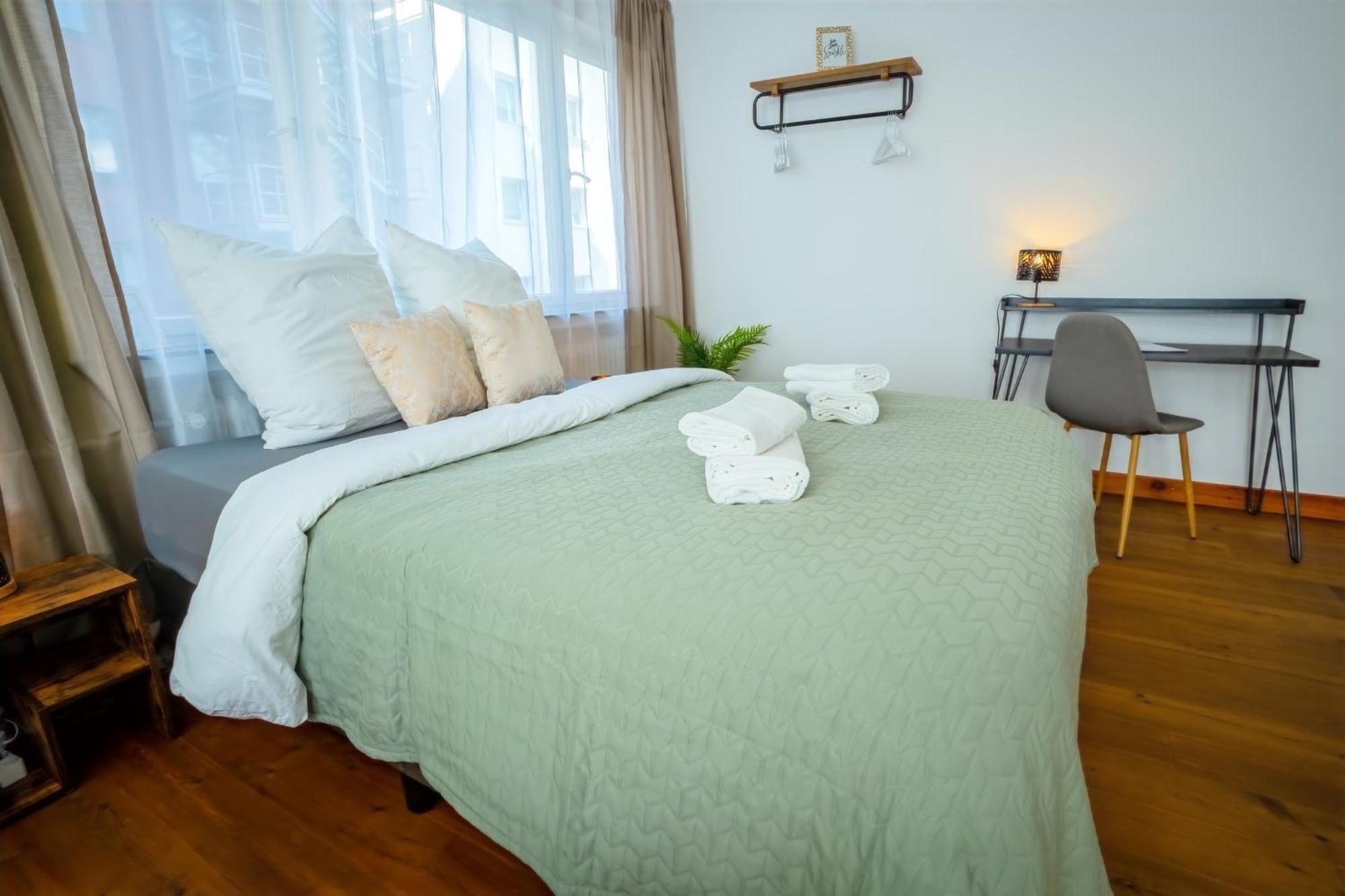 The Big Muenster Fuer Bis Zu 12, Whirlpool, Sauna, Zentral, Tischfussball, Balkon, Gasgrill Ουλμ Εξωτερικό φωτογραφία