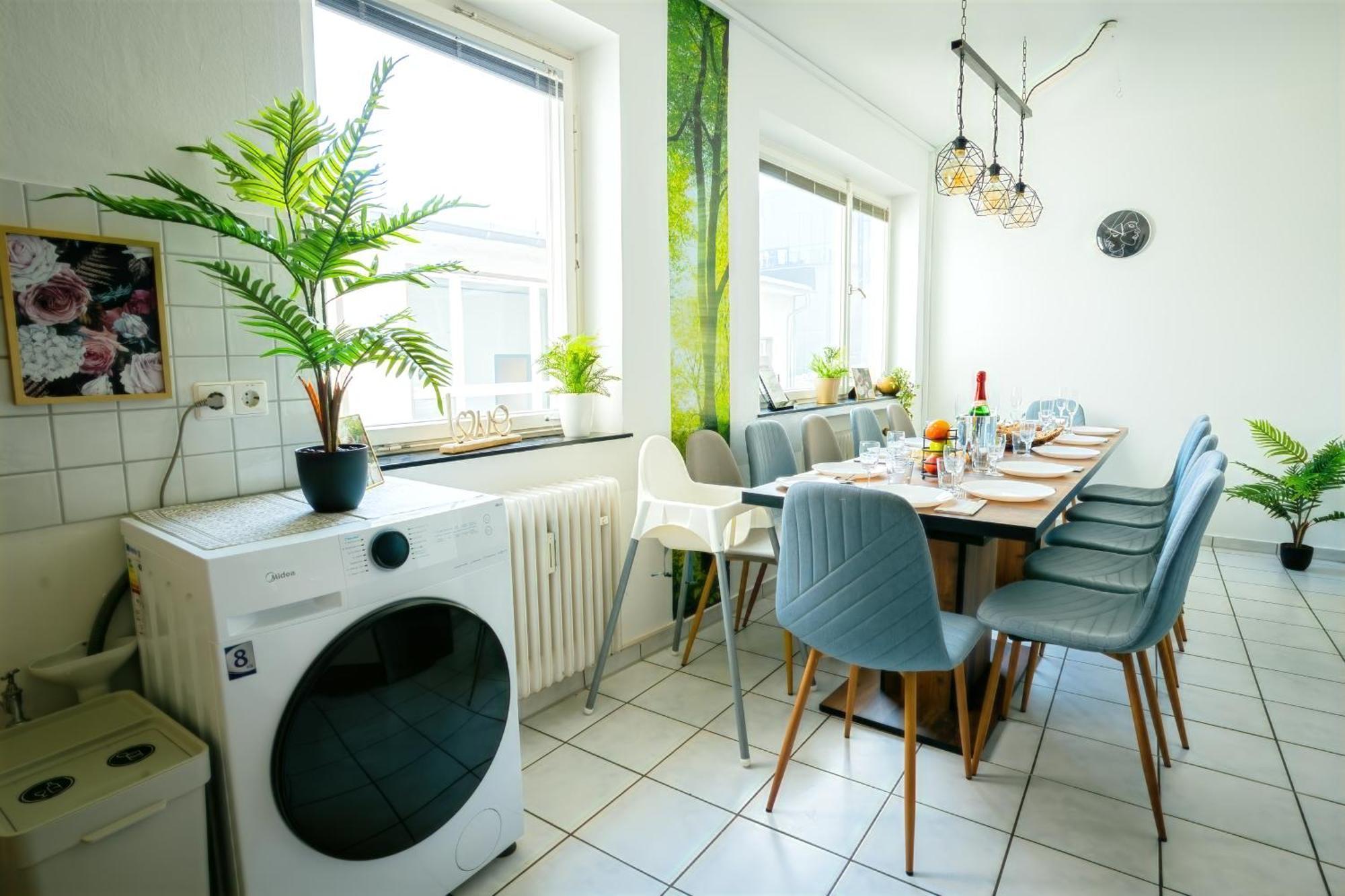 The Big Muenster Fuer Bis Zu 12, Whirlpool, Sauna, Zentral, Tischfussball, Balkon, Gasgrill Ουλμ Εξωτερικό φωτογραφία